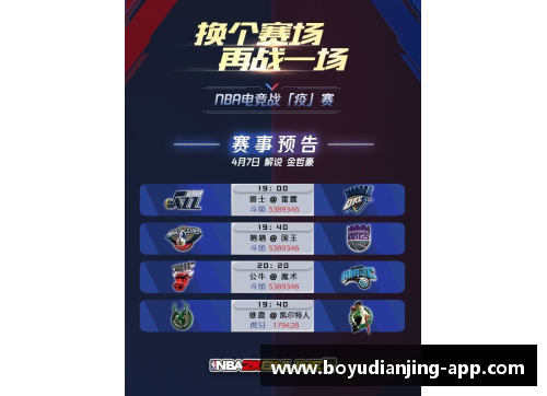 博鱼电竞NBA球队赛程安排及实时更新详解 - 副本